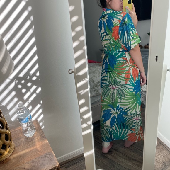 Flying Tomato Tropical Palms Cover Up dress - Picture 2 of 6